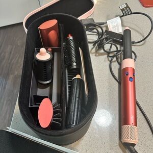 Dyson Red and Black Hair Styling Kit